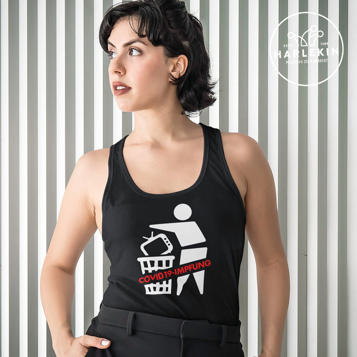 TANK TOP MÄDELS • KILL YOUR TV COVID19 IMPFUNG-HARLEKINSHOP