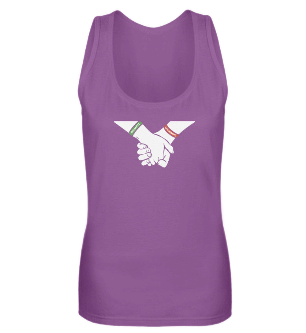 TANK TOP MÄDELS • LASST EUCH NICHT SPALTEN / GEIMPFT UNGEIMPFT-HARLEKINSHOP