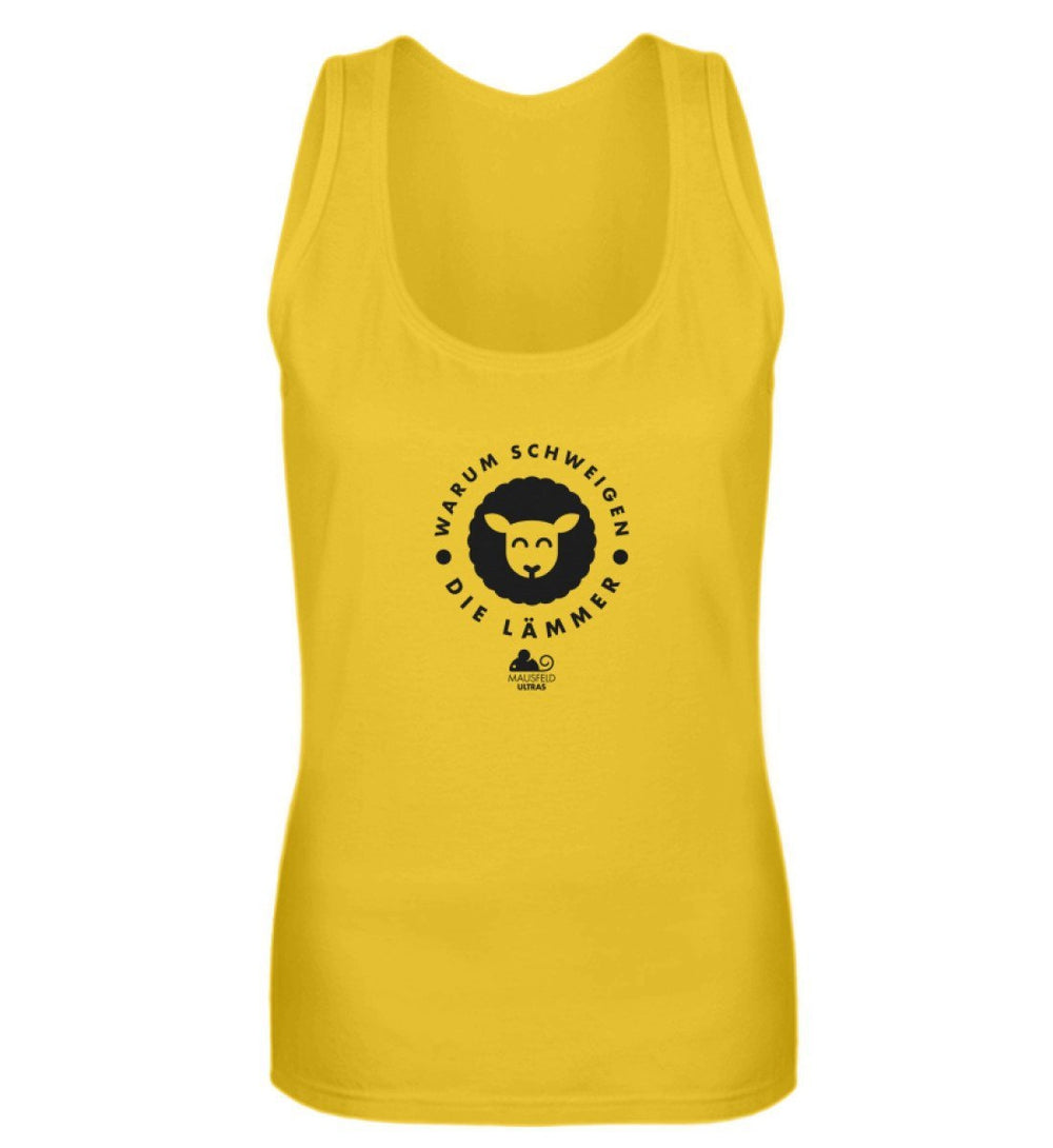 TANK TOP MÄDELS • MAUSFELD ULTRAS / WARUM SCHWEIGEN DIE LÄMMER - HELL-HARLEKINSHOP