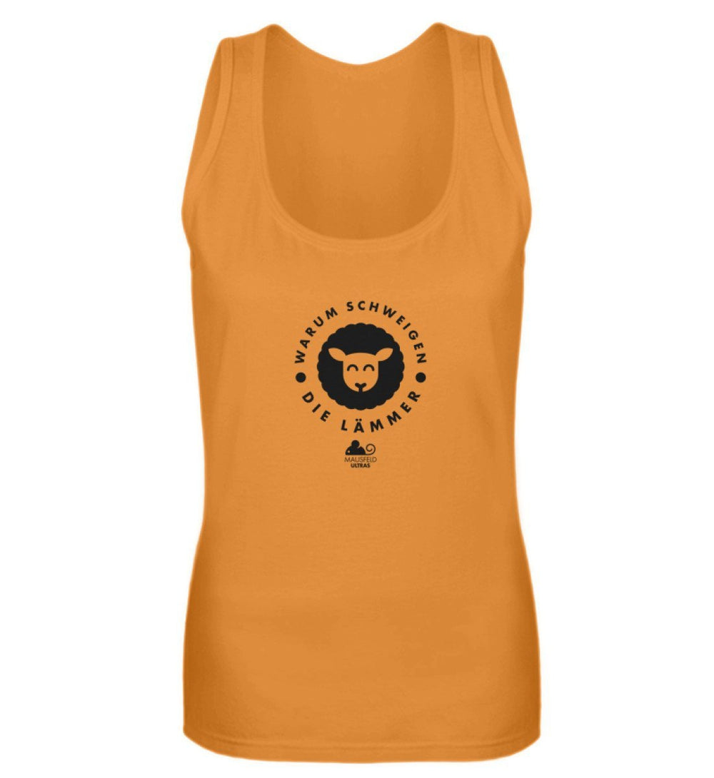 TANK TOP MÄDELS • MAUSFELD ULTRAS / WARUM SCHWEIGEN DIE LÄMMER - HELL-HARLEKINSHOP