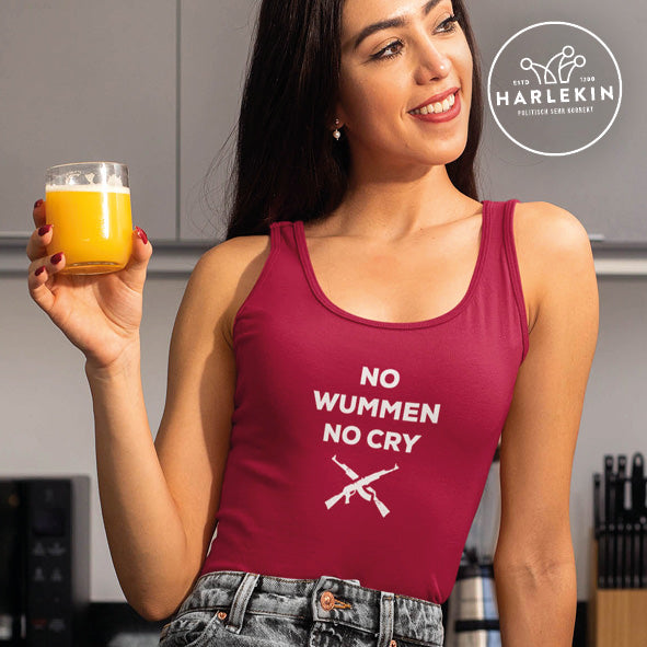 TANK TOP MÄDELS • NO WUMMEN NO CRY-HARLEKINSHOP