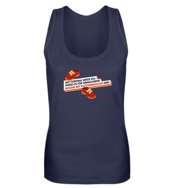 TANK TOP MÄDELS • SCHUHE MIT KLETTVERSCH - Frauen Tanktop-HARLEKINSHOP