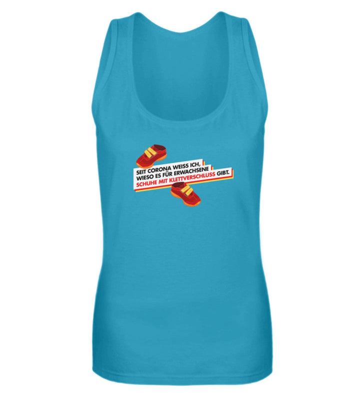 TANK TOP MÄDELS • SCHUHE MIT KLETTVERSCH - Frauen Tanktop-HARLEKINSHOP