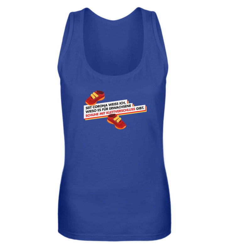 TANK TOP MÄDELS • SCHUHE MIT KLETTVERSCH - Frauen Tanktop-HARLEKINSHOP