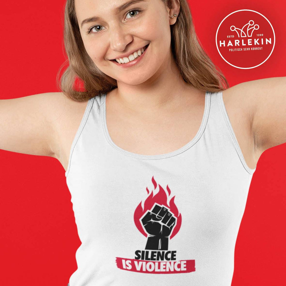 TANK TOP MÄDELS • SILENCE IS VIOLENCE-HARLEKINSHOP