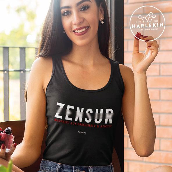 TANK TOP MÄDELS • TUCHOLSKY ZENSUR-HARLEKINSHOP