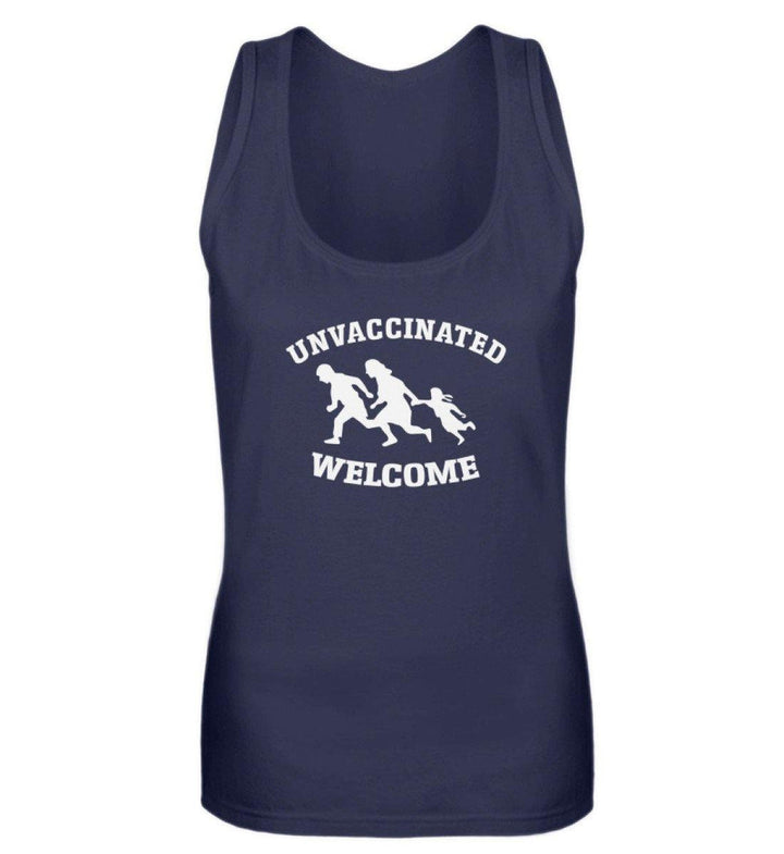 TANK TOP MÄDELS • UNVACCINATED WELCOME-HARLEKINSHOP