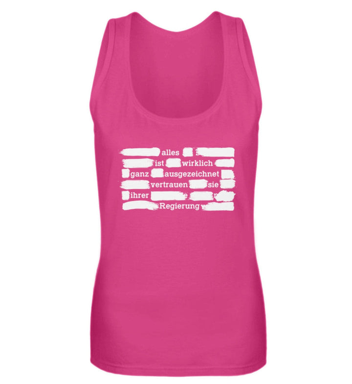 TANK TOP MÄDELS • VERTRAUEN SIE IHRER REGIERUNG - HELL-HARLEKINSHOP