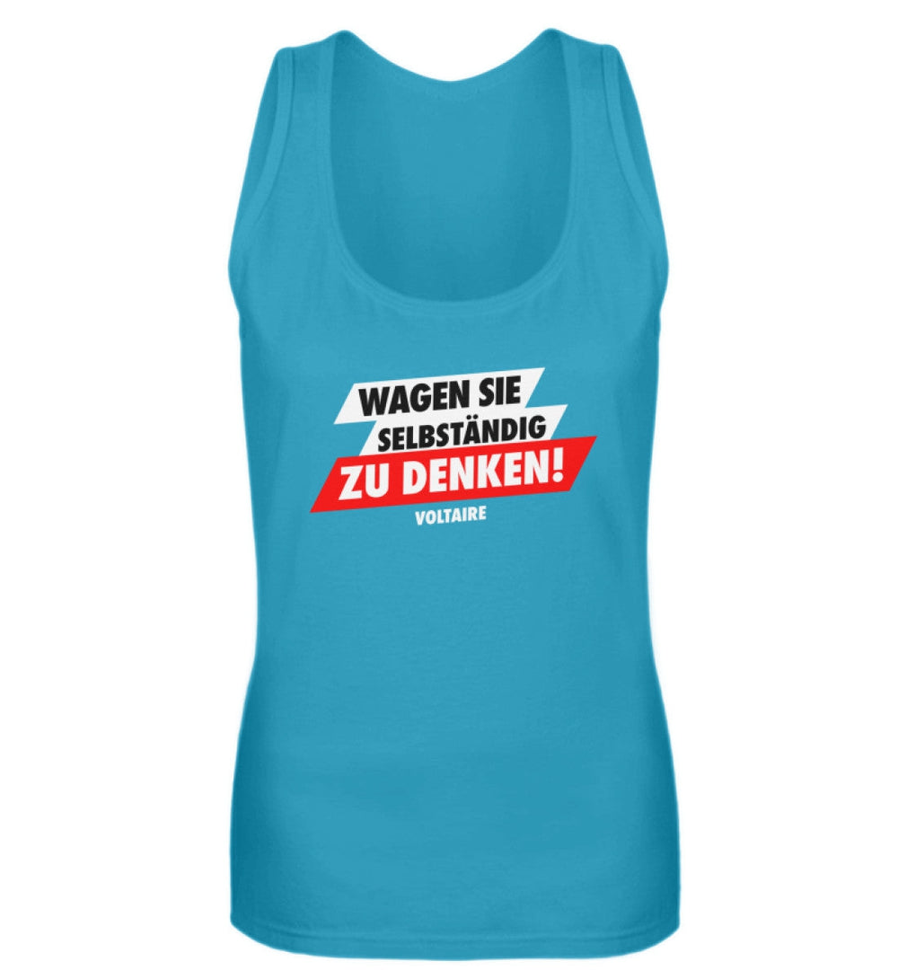 TANK TOP MÄDELS • WAGEN SIE SELBSTÄNDIG ZU DENKEN-HARLEKINSHOP