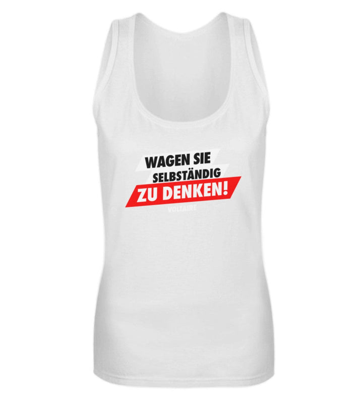 TANK TOP MÄDELS • WAGEN SIE SELBSTÄNDIG ZU DENKEN-HARLEKINSHOP
