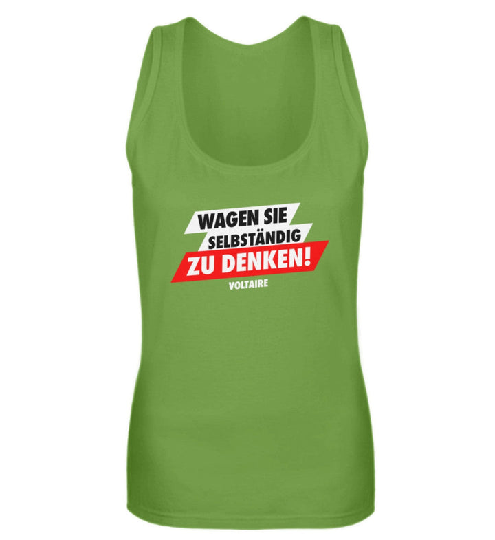 TANK TOP MÄDELS • WAGEN SIE SELBSTÄNDIG ZU DENKEN-HARLEKINSHOP