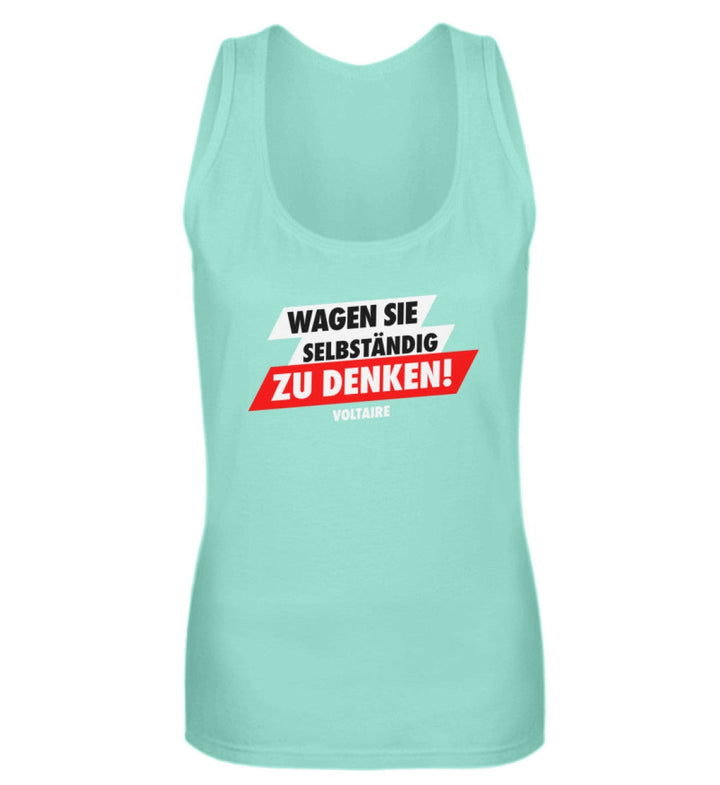 TANK TOP MÄDELS • WAGEN SIE SELBSTÄNDIG ZU DENKEN-HARLEKINSHOP