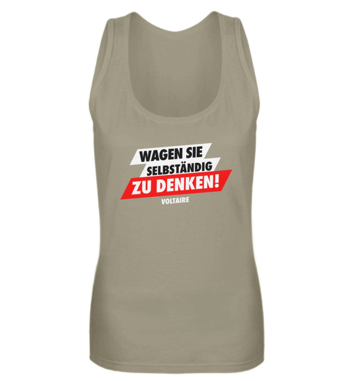 TANK TOP MÄDELS • WAGEN SIE SELBSTÄNDIG ZU DENKEN-HARLEKINSHOP