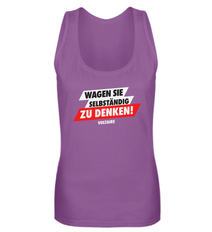 TANK TOP MÄDELS • WAGEN SIE SELBSTÄNDIG ZU DENKEN-HARLEKINSHOP