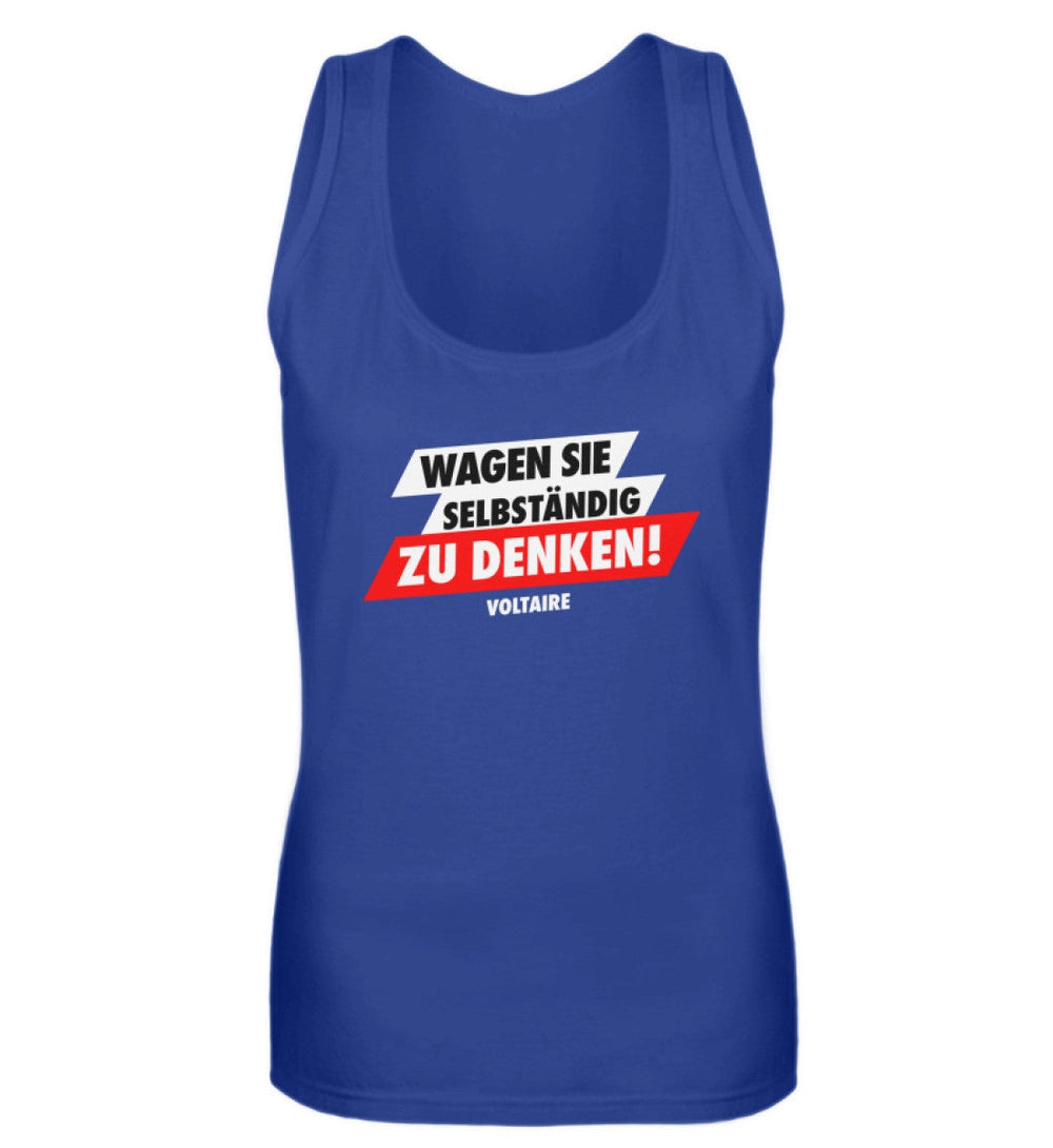 TANK TOP MÄDELS • WAGEN SIE SELBSTÄNDIG ZU DENKEN-HARLEKINSHOP