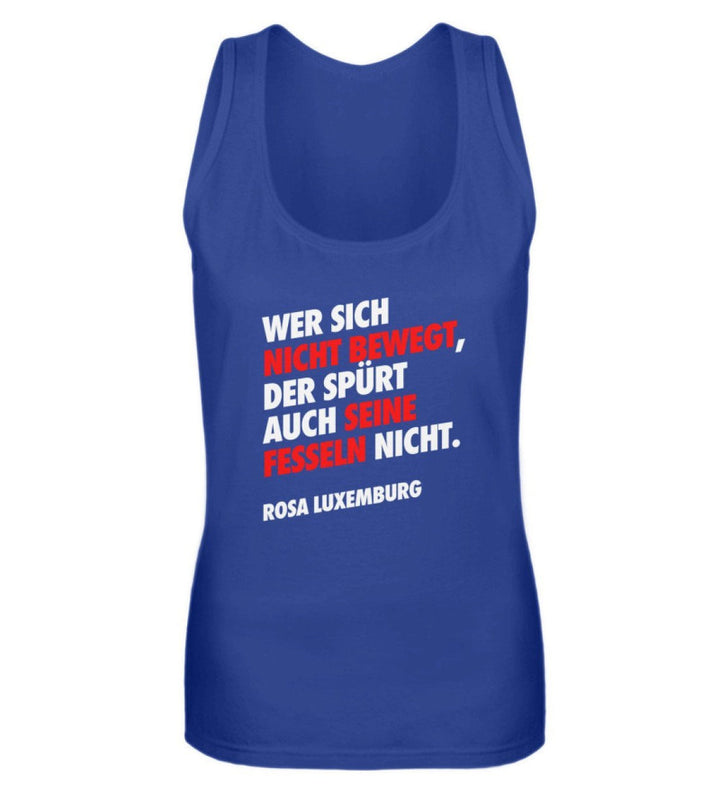 TANK TOP MÄDELS • WER SICH NICHT BEWEGT ROSA-HARLEKINSHOP