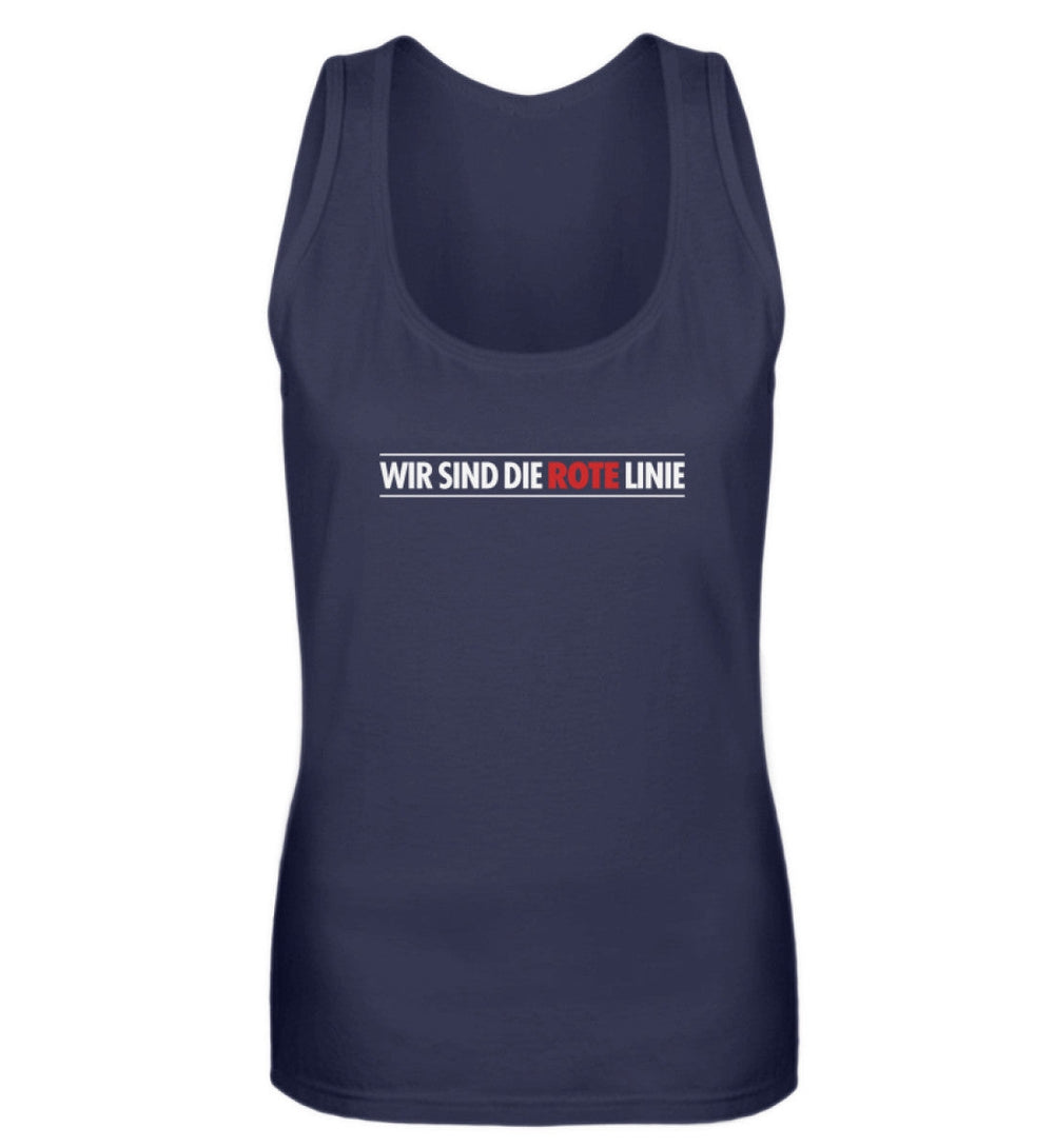 TANK TOP MÄDELS • WIR SIND DIE ROTE LINIE-HARLEKINSHOP