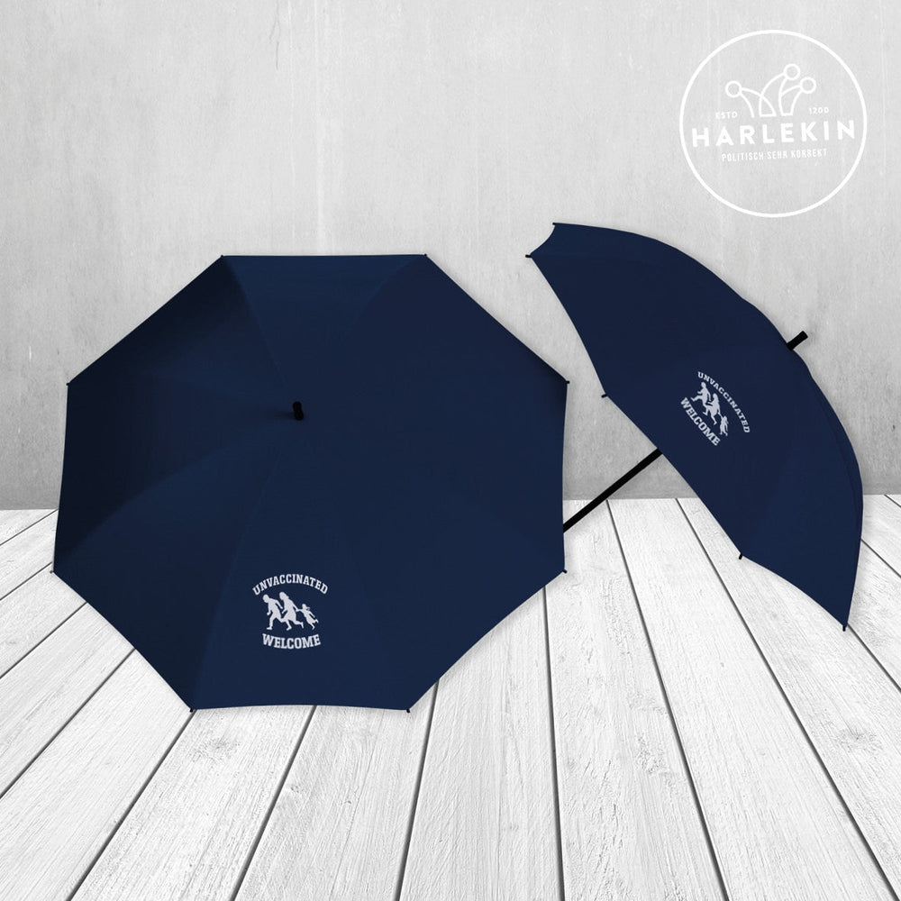 TASCHENSCHIRM / REGENSCHIRM • UNVACCINATED WELCOME-HARLEKINSHOP