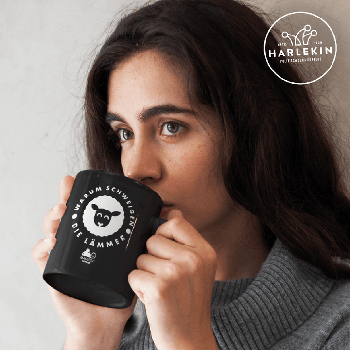 TASSE • MAUSFELD ULTRAS / WARUM SCHWEIGEN DIE LÄMMER - DUNKEL-HARLEKINSHOP
