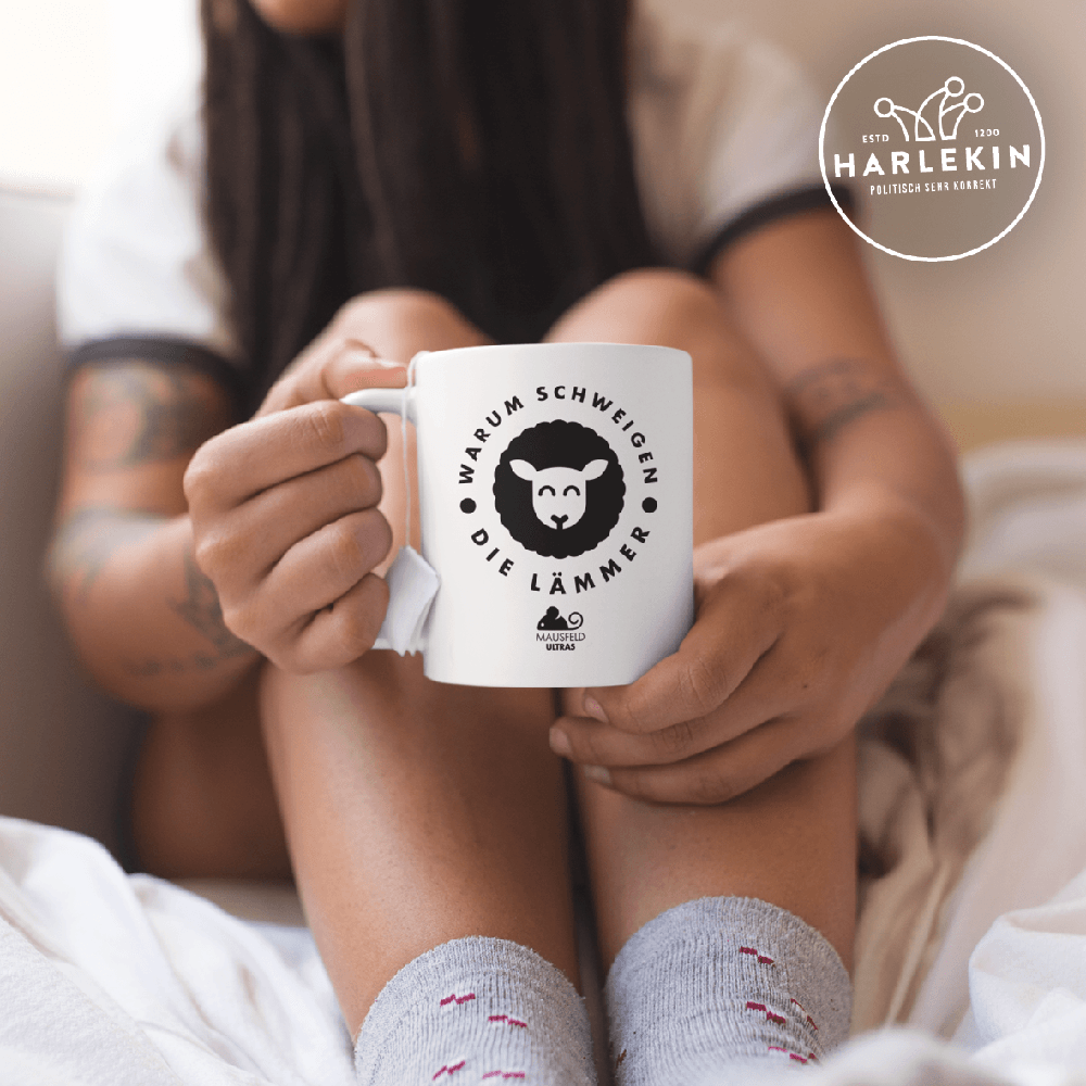 TASSE • MAUSFELD ULTRAS / WARUM SCHWEIGEN DIE LÄMMER - HELL-HARLEKINSHOP