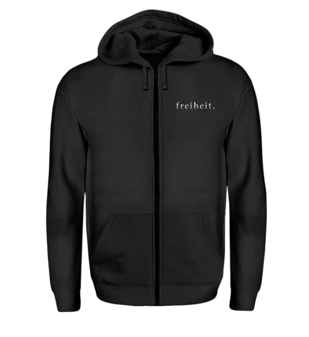 ZIPPER HOODIE MÄDELS / EDLER STICK • FREIHEIT.-HARLEKINSHOP