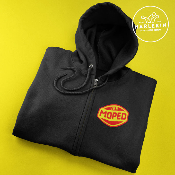 ZIPPER HOODIE MÄDELS / EDLER STICK • VEB MOPED-HARLEKINSHOP