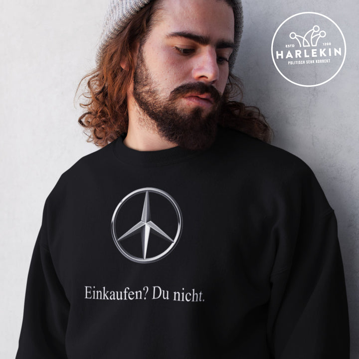 DIE WERBEANSTALT SWEATER BUBEN • BENZTOWN: EINKAUFEN? DU NICHT.