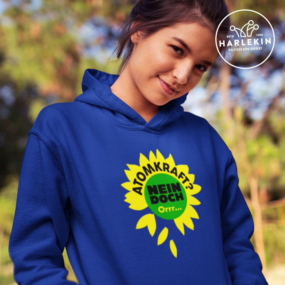 HOODIE MÄDELS • DIE GRÜNEN: ATOMKRAFT? NEIN! DOCH! ORRR...