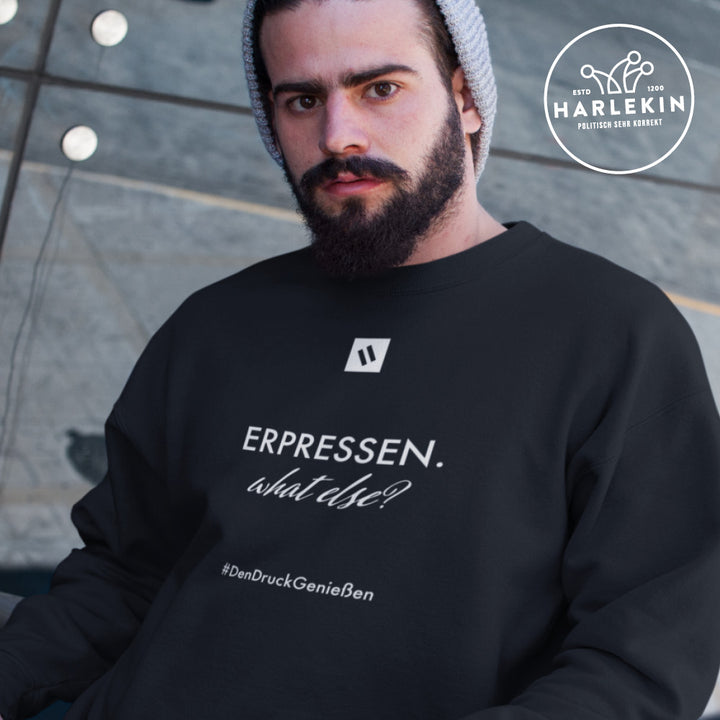 DIE WERBEANSTALT SWEATER BUBEN • ERPRESSEN. WHAT ELSE?