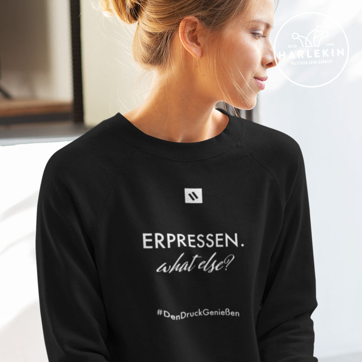 DIE WERBEANSTALT SWEATER MÄDELS • ERPRESSEN. WHAT ELSE?