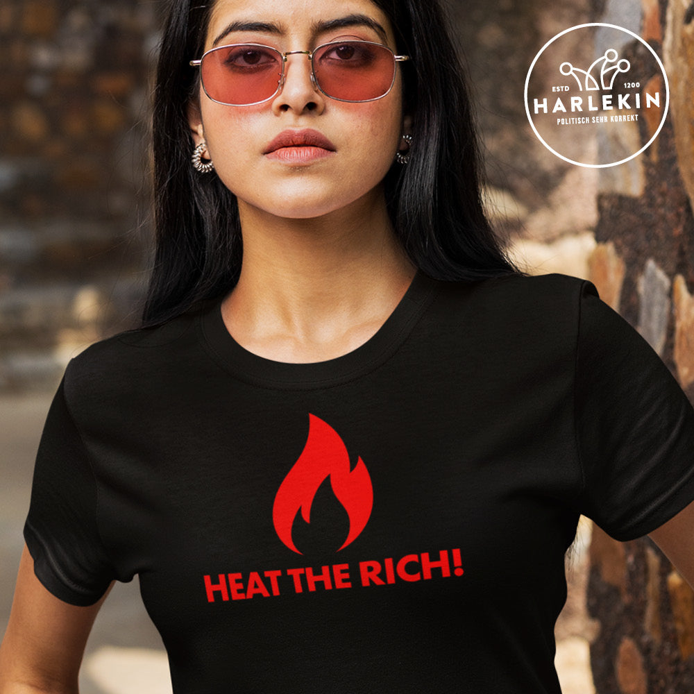 ORGANIC SHIRT MÄDELS • HEAT THE RICH!