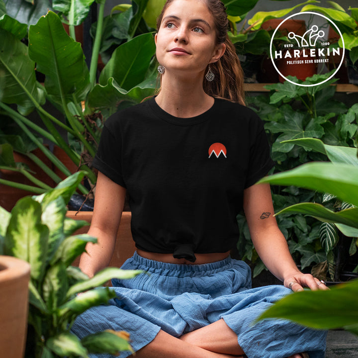 MANOVA ORGANIC SHIRT MÄDELS / EDLER STICK • ICON - DUNKEL