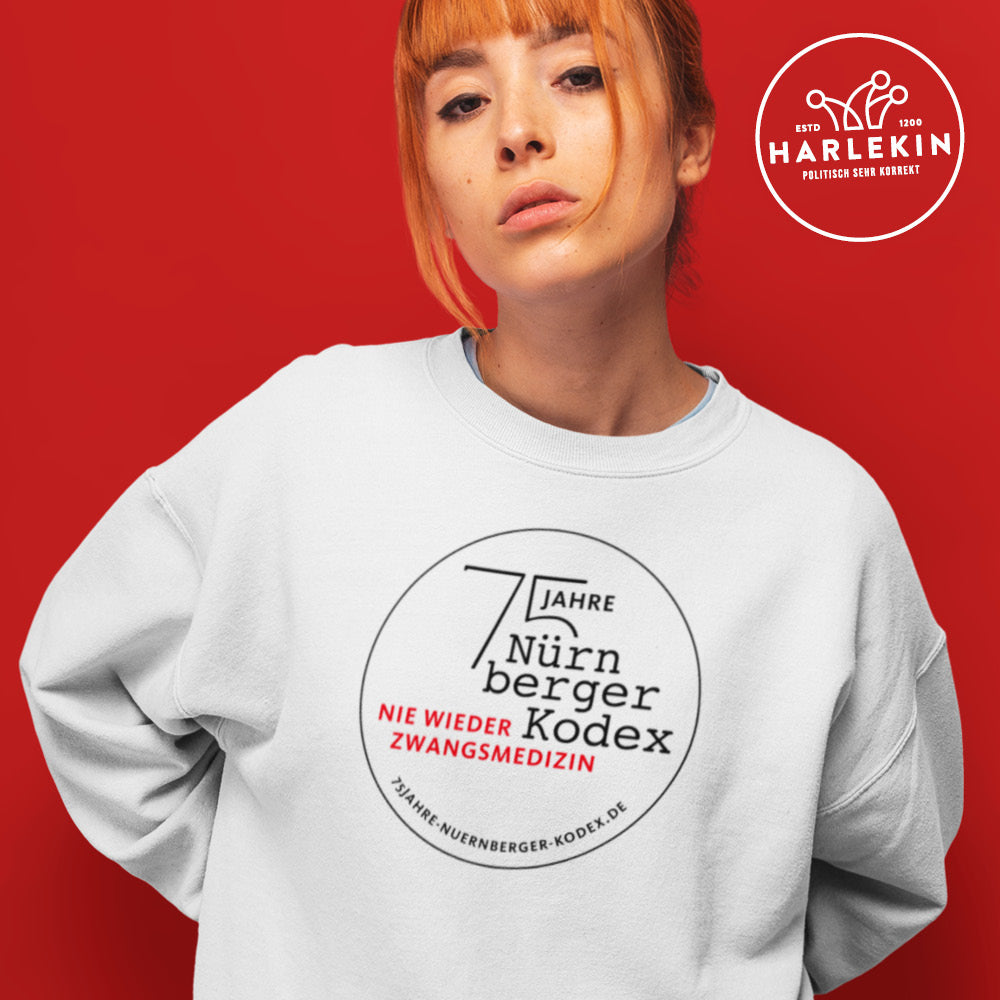 SWEATER MÄDELS • 75 JAHRE NÜRNBERGER KODEX / LOGO - HELL