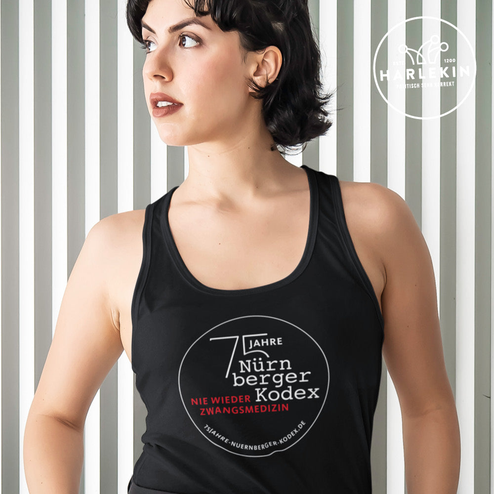 TANK TOP MÄDELS • 75 JAHRE NÜRNBERGER KODEX / LOGO - DUNKEL
