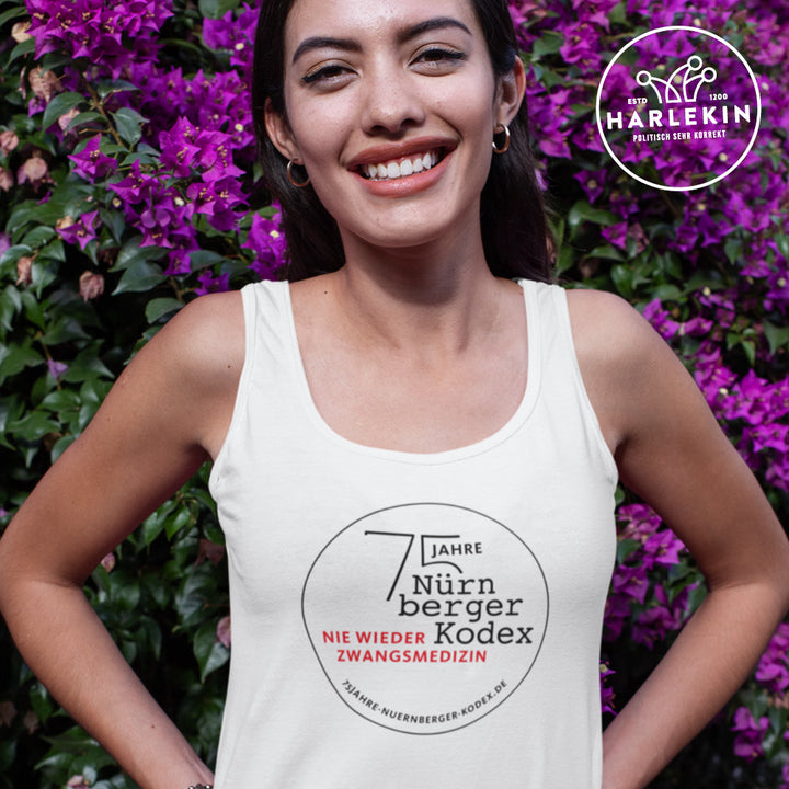 TANK TOP MÄDELS • 75 JAHRE NÜRNBERGER KODEX / LOGO - HELL