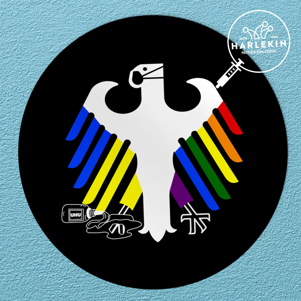 GROSSE STICKER / AUFKLEBER • ALMANIA 2023 (10 STK.)