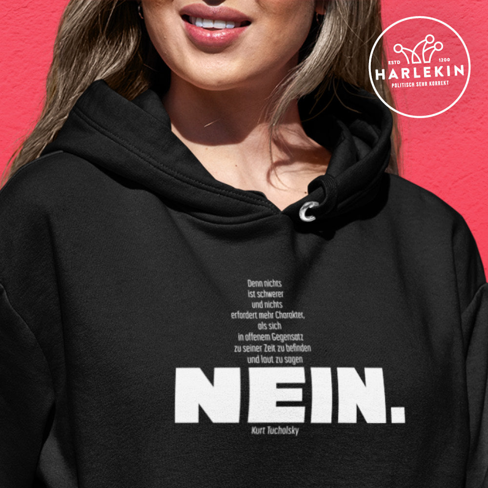 SPASSKULTUR HOODIE MÄDELS • TUCHOLSKY: NEIN