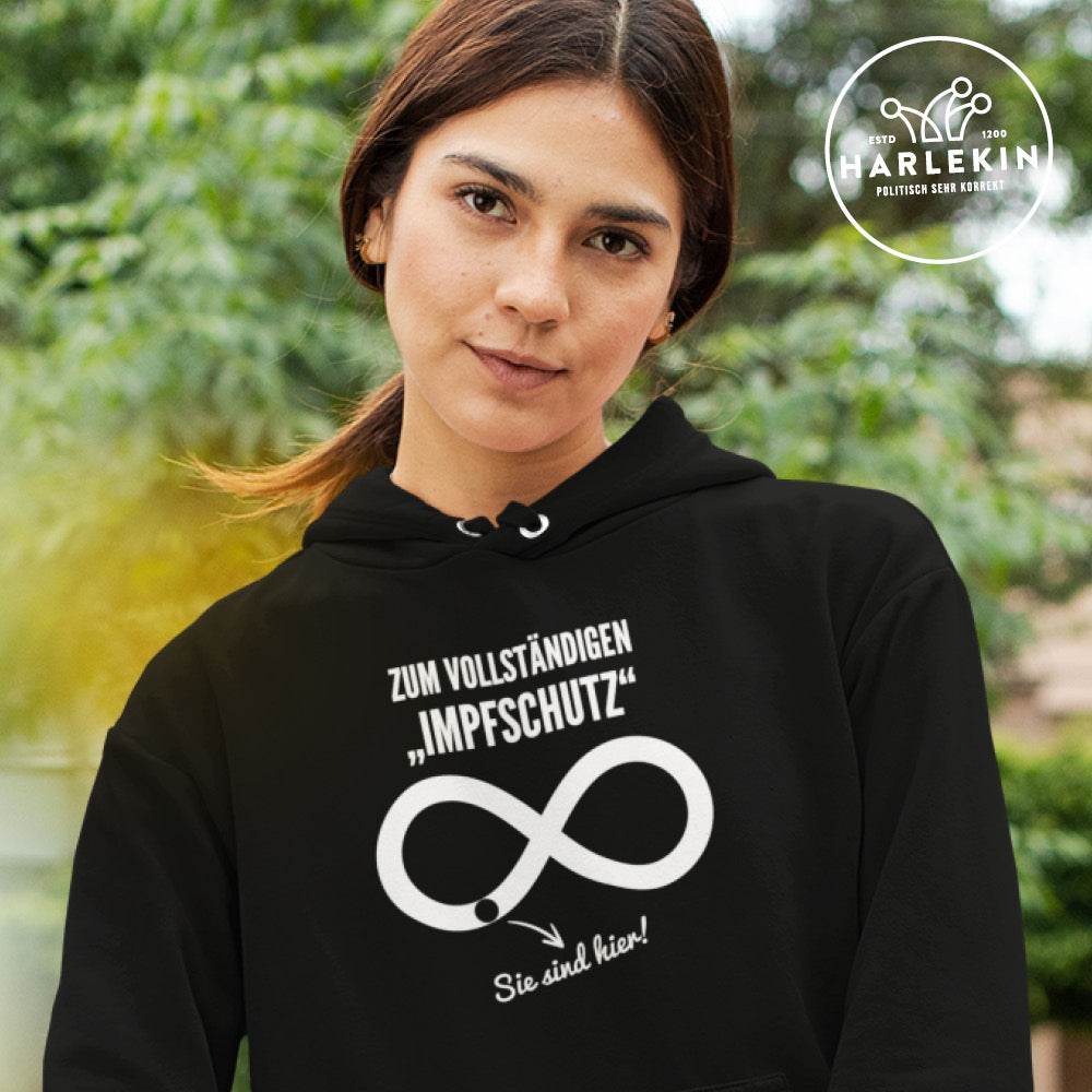 HOODIE MÄDELS • ZUM VOLLSTÄNDIGEN IMPFSCHUTZ