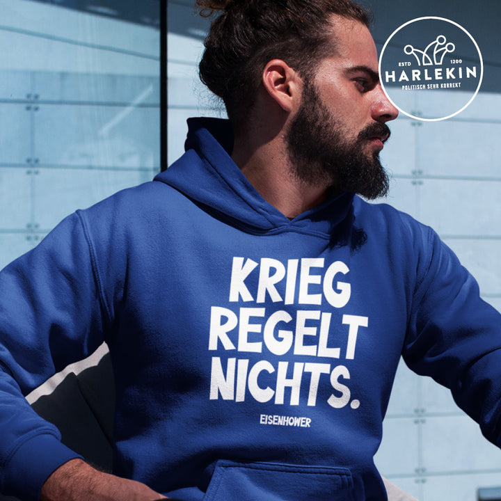 HOODIE BUBEN • KRIEG REGELT NICHTS