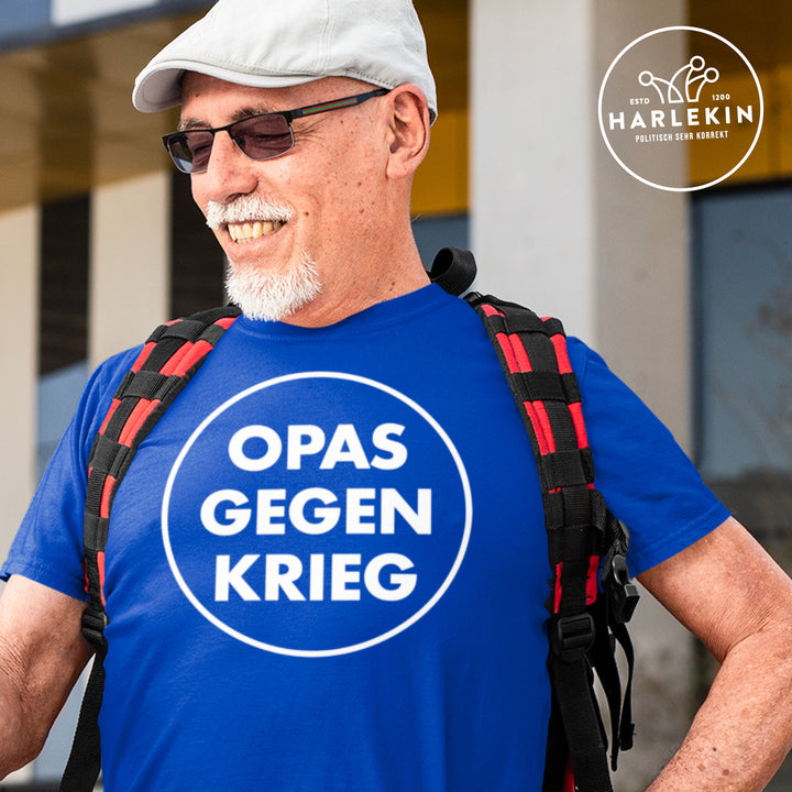 PREMIUM SHIRT BUBEN • OPAS GEGEN KRIEG - dunkel