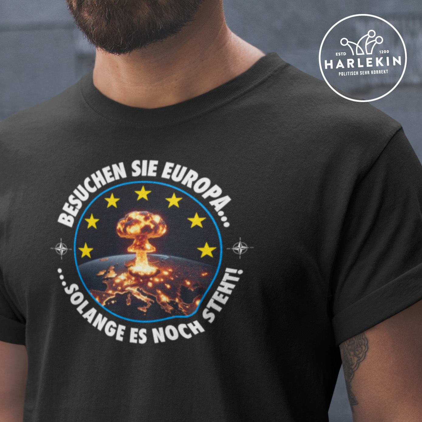 PREMIUM SHIRT BUBEN • BESUCHEN SIE EUROPA!