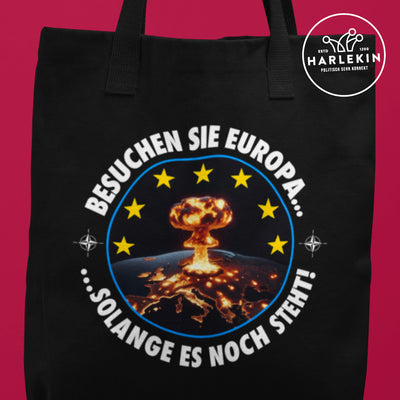 STOFFTASCHE • BESUCHEN SIE EUROPA!