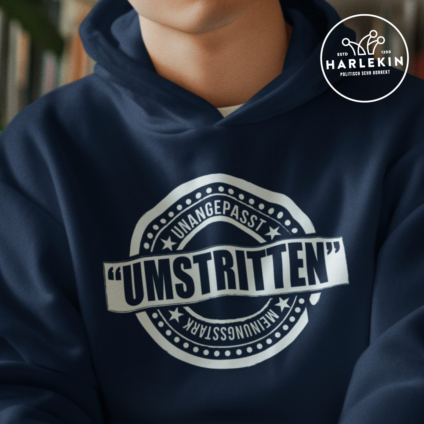 HOODIE BUBEN • UMSTRITTEN - STEMPEL