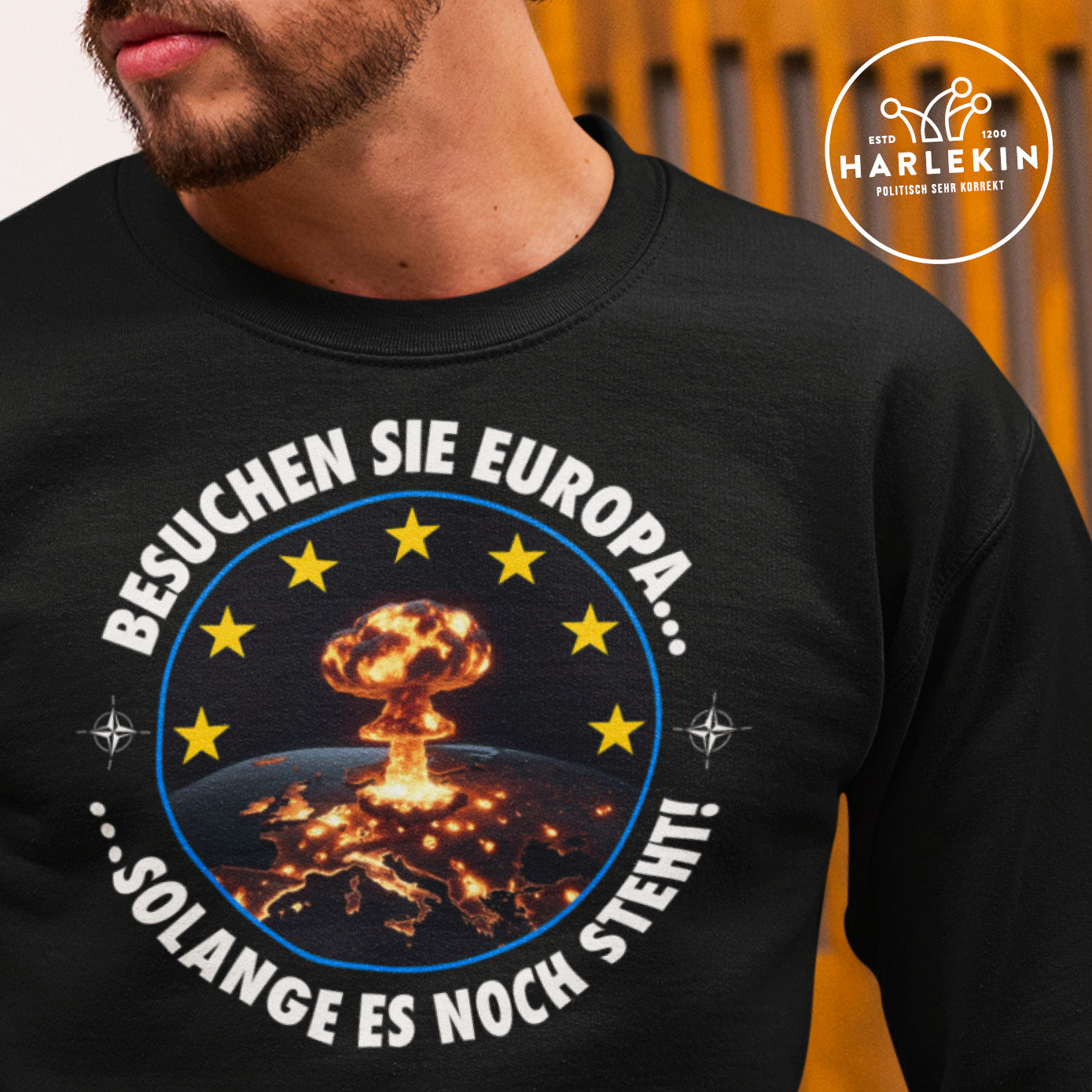 SWEATER BUBEN • BESUCHEN SIE EUROPA!