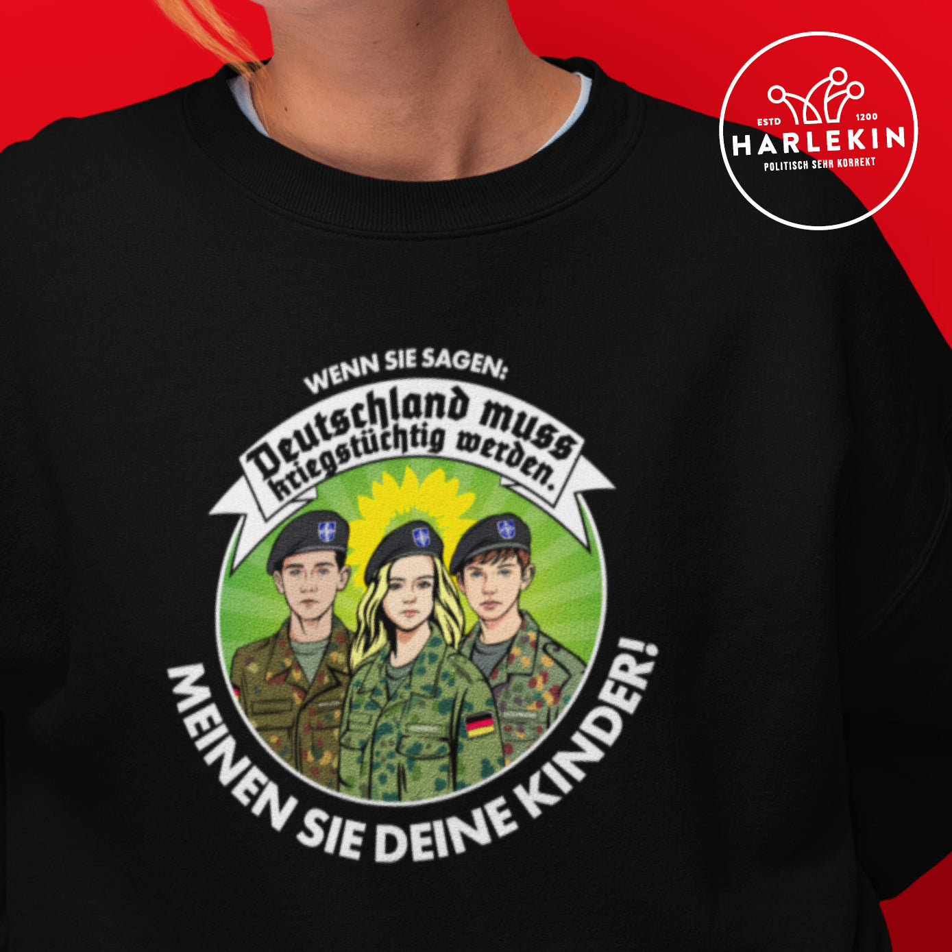 SWEATER MÄDELS • KRIEGSTÜCHTIGE KINDER