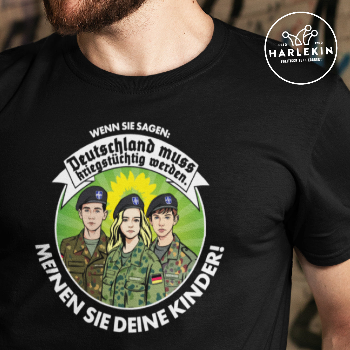 PREMIUM SHIRT BUBEN • KRIEGSTÜCHTIGE KINDER