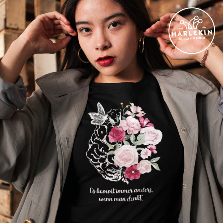PREMIUM SHIRT MÄDELS • ES KOMMT IMMER ANDERS WENN MAN DENKT / FLOWERS