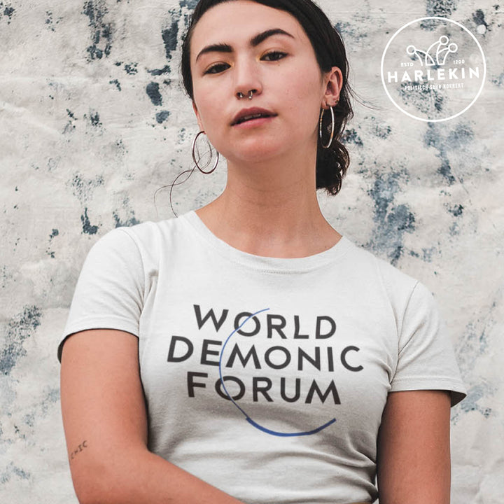 ORGANIC SHIRT MÄDELS • KLAUS & DAS WEF: WORLD DEMONIC FORUM