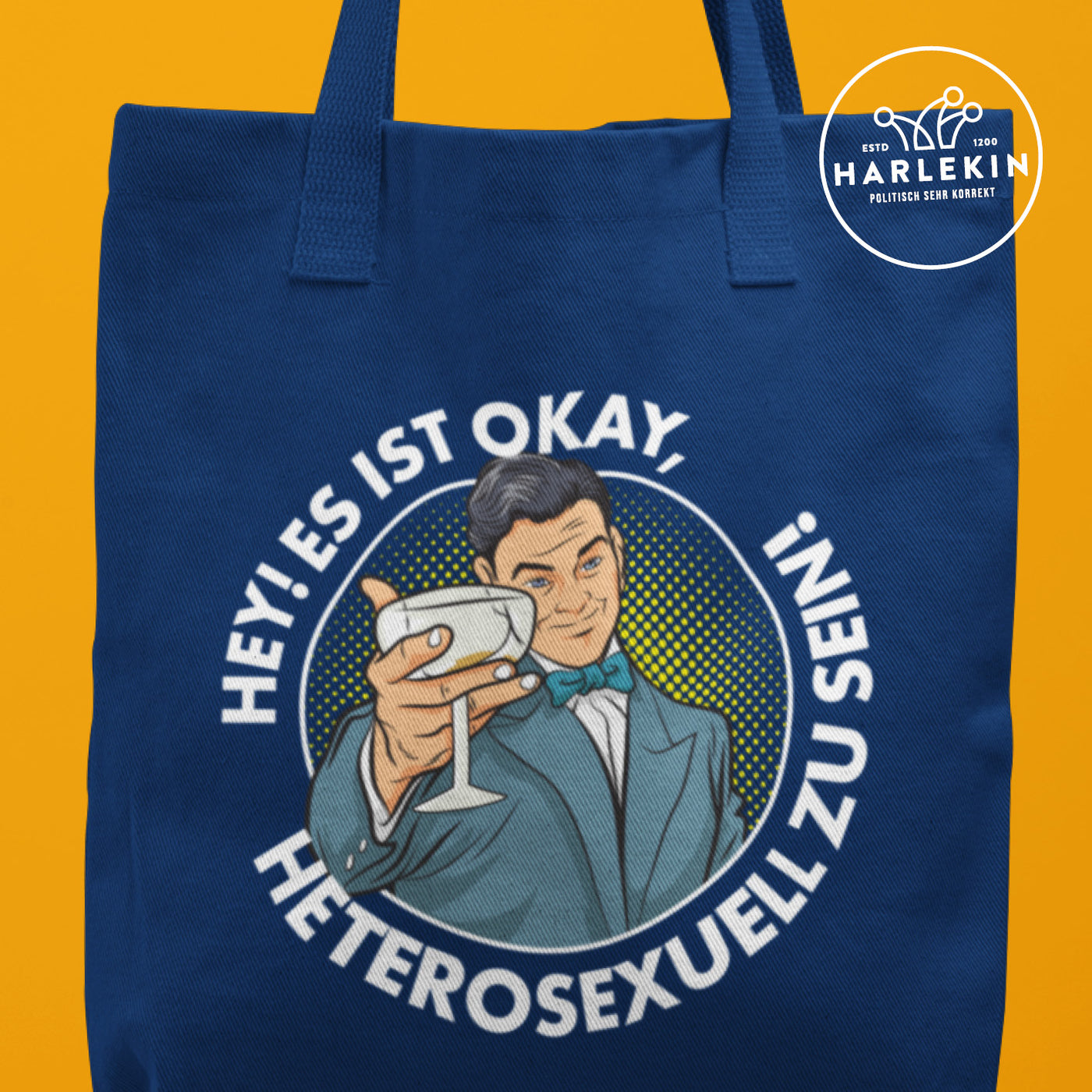 STOFFTASCHE • ES IST OKAY, HETEROSEXUELL ZU SEIN!