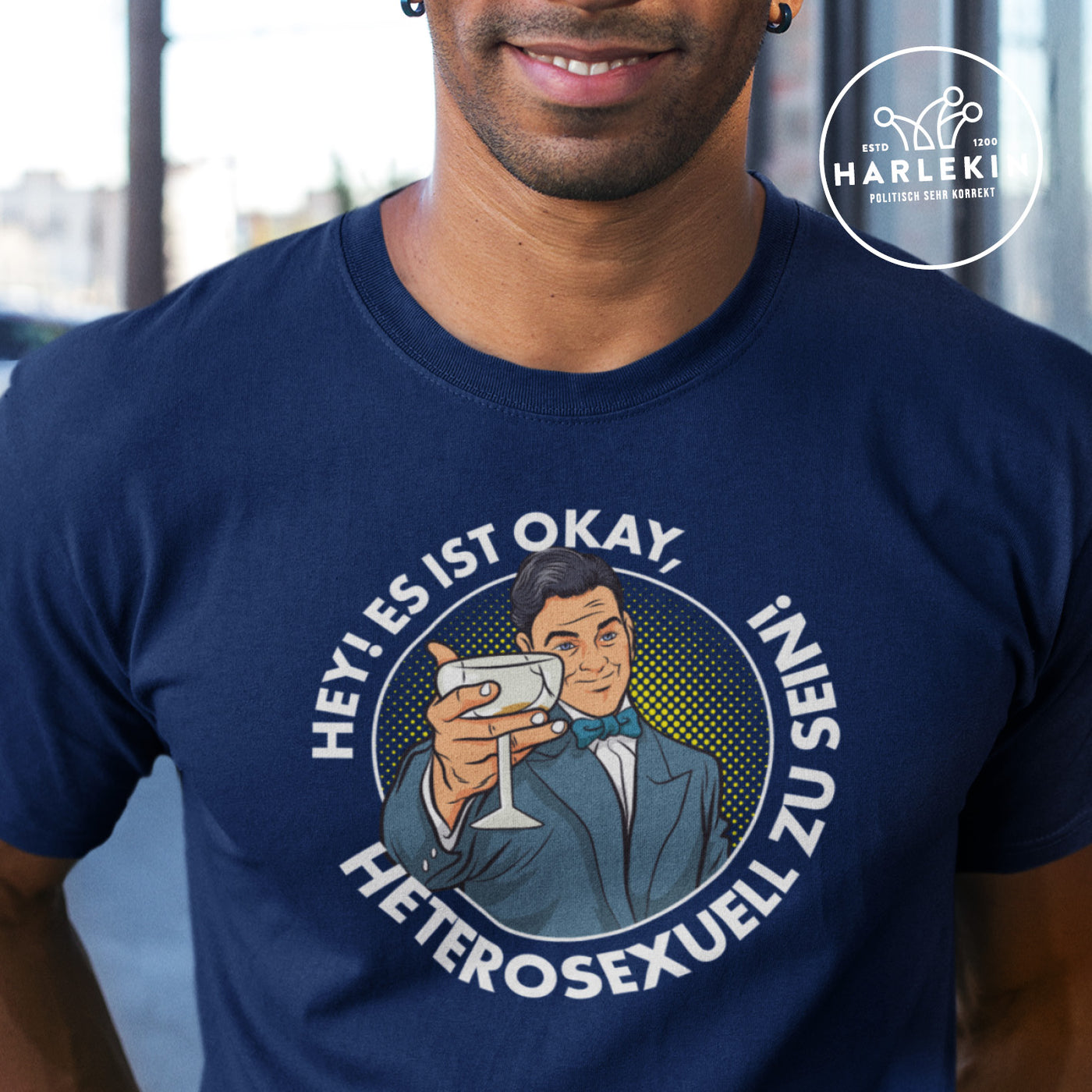 PREMIUM SHIRT BUBEN • ES IST OKAY, HETEROSEXUELL ZU SEIN!